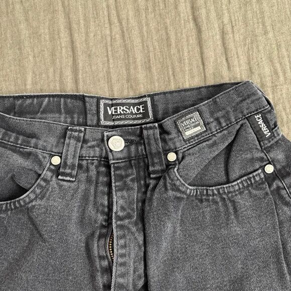 Versace Women's Black Jeans - Picture 4 of 6